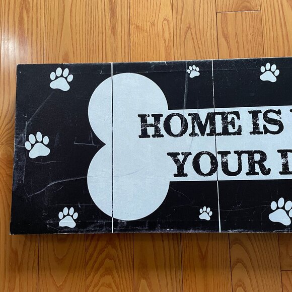 Home Is Where Your Dog Is Canvas Art - Picture 4 of 12